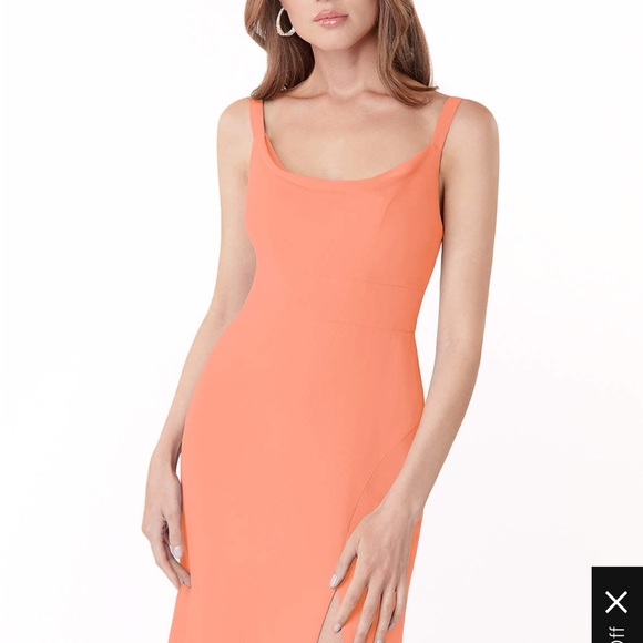 Azazie Salma Dress - Sunset - Picture 2 of 5